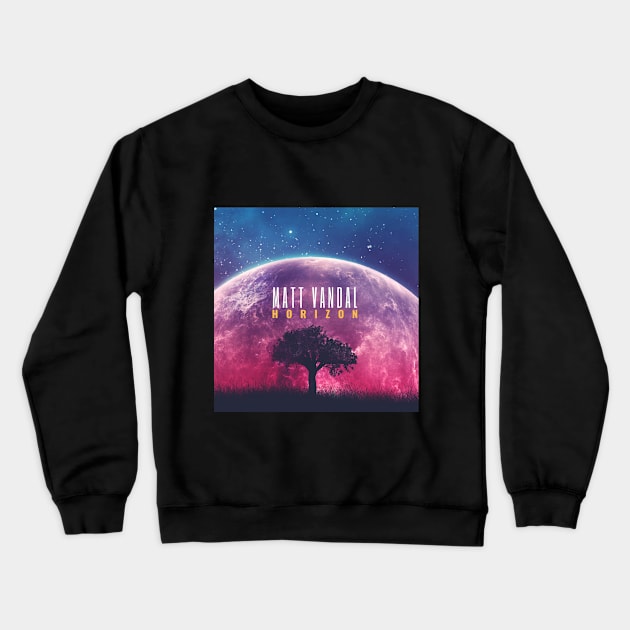 Matt Vandal Horizon Album Cover Crewneck Sweatshirt by mattvandalgroup